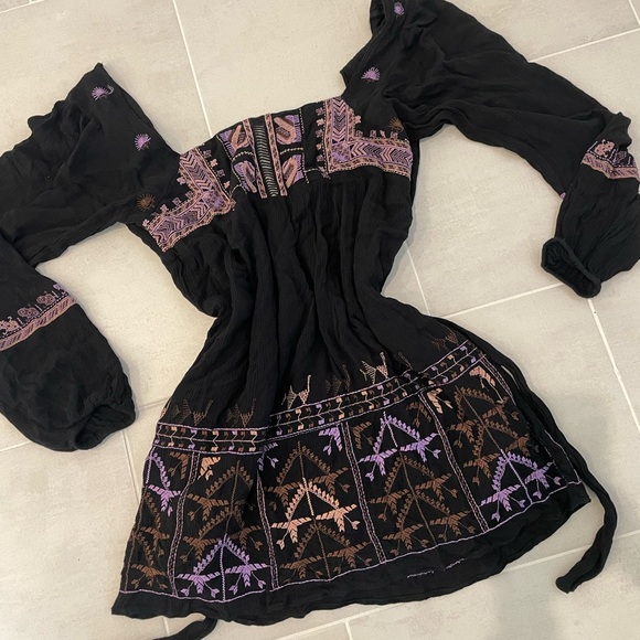 Free People Rhiannon embroidered dress - Picture 5 of 7